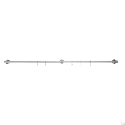 Haste extensora para cabide de cozinha Aveny 600 Aço inox escovado