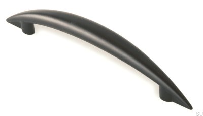 Puxador para móvel alongado 809 96 Metal Preto Mate