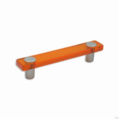 Puxador para móveis alongado SM8119I 96 Plástico Laranja