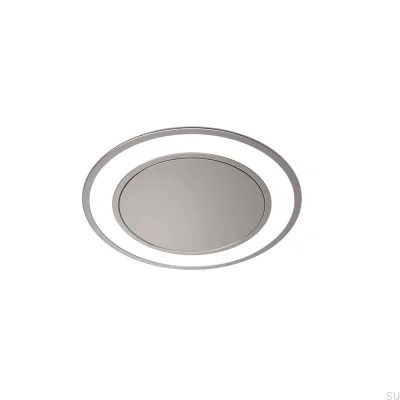 Refletor LED com tampa Holl D-M Aço escovado