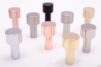Cabide de parede Dot 33 Brushed Copper, Unpainted