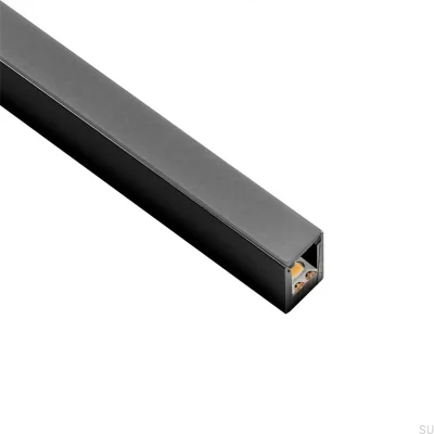 Perfil LED LD8104 2000 Preto