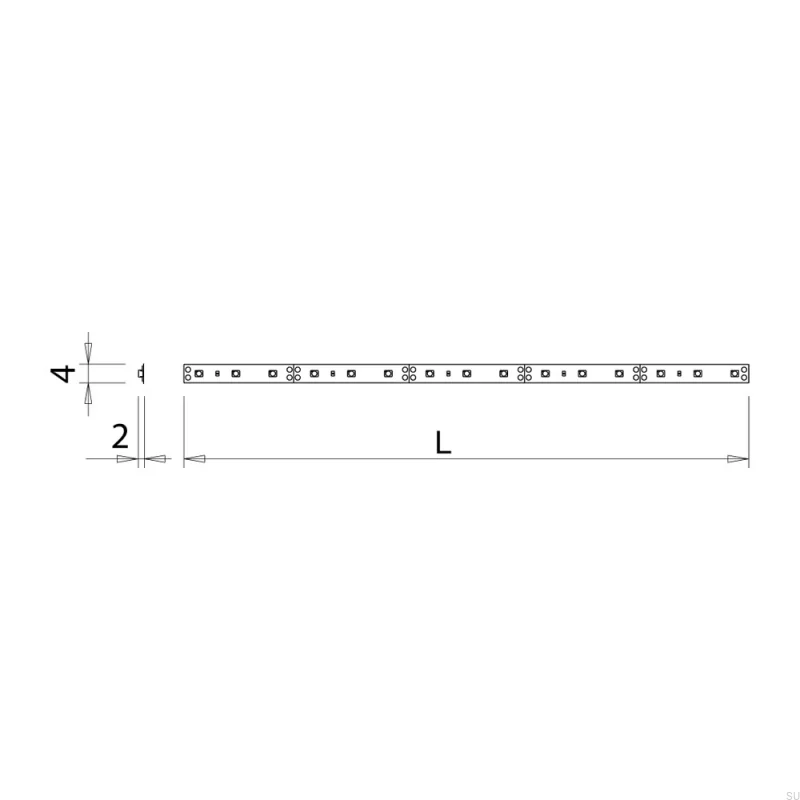 973523--Pasek-Ledowy-Flexy-2216-1000-24V/9,6W-3000K-Beslag-Design-Skandynawskie-Uchwyty_5