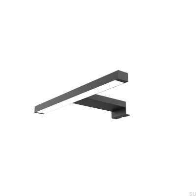  Candeeiro de casa de banho por cima do espelho Candeeiro de parede LED Nite BS 500 230V/5W 3000K Preto