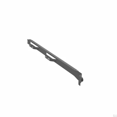 Corrediça móvel bola 500/16 Esquerda 224/256 mm Cinza escuro