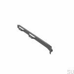 152001070--Prowadnica-meblowa-kulkowa-500/16-Prawa-224/256 mm-Ciemnoszara-Beslag-Design-Skandynawskie-Uchwyty_1