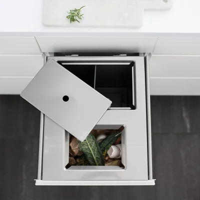 Sistema de segregação de resíduos Hide 400 Eco Silver