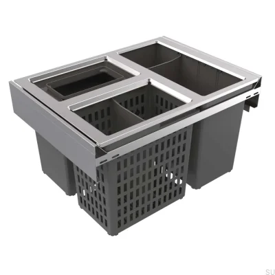 Sistema de segregação de resíduos Hide 600 Eco Silver