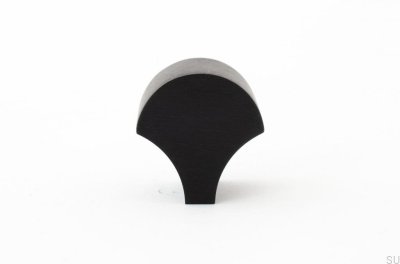 Botão para móveis Feather 28 Alumínio Preto