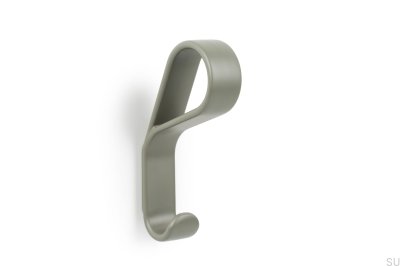 Cabide de parede Cinto Metal Cinzento Verde Eco
