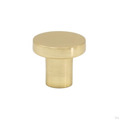 Botão para móveis 2078 Metal Dourado Escovado