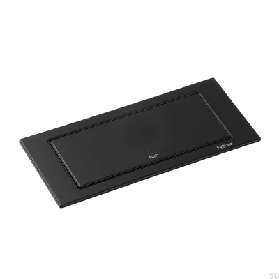 Soquete duplo Backflip com USB-C preto fosco