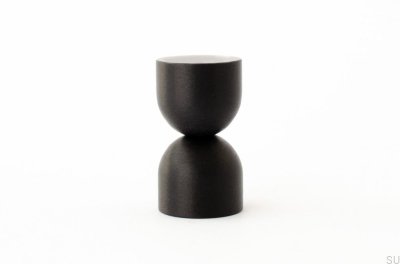 Botão para móveis Kokeshi 1832 alumínio preto