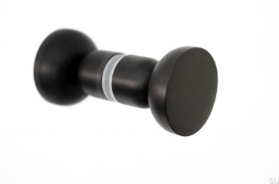 Maçaneta de porta dupla face Kokeshi 3032 alumínio preto
