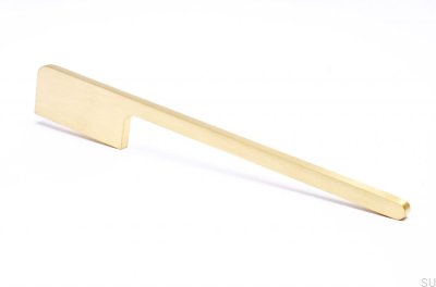 Puxador para móveis Soft Cut 300 Gold Latão Escovado sem Pintura
