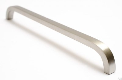 Puxador de móvel alongado Slim 224 Silver, Steel, Brushed
