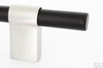 HA64RB/AS--Uchwyt-meblowy-podłużny-Line-Big-Mix-342-Aluminiowy-Czarny-ze-Szczotkowaną-Stalą-BB-Sweden-Skandynawskie-Uchwyty_1