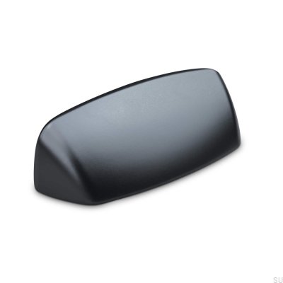 Puxador para móveis Pescara 64, metal, preto mate