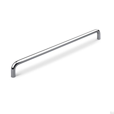 Puxador longitudinal Barga 320, cromo polido