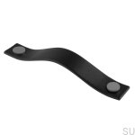 11833001SP--Uchwyt-meblowy-podłużny-Levanto-128-Skórzany-Czarny-z-Szarym-Theofils-Skandynawskie-Uchwyty_2