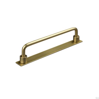 Puxador para móvel oblongo Limone 160 Brushed Gold