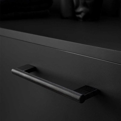Puxador de móvel longo Graf Big 320 Black