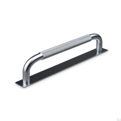 Puxador de móvel oblongo Perugia 160 Prata