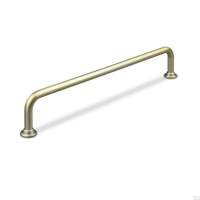 Puxador de móvel oblongo Venosa 192 Brushed Gold