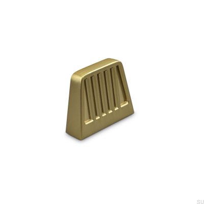 Botão para móveis escovado ouro Ferrara
