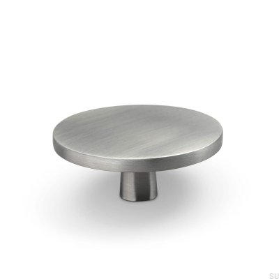 Botão para móveis prata escovado Garda 60