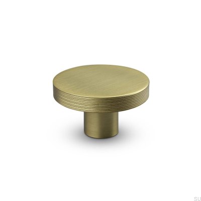 Monza Stripe 42 Puxador para móveis em ouro escovado