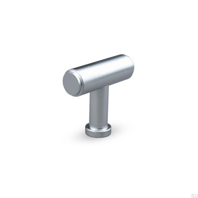 Puxador de móveis T-Bar Salo Metal Prata