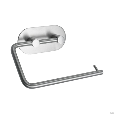Suporte para papel higiênico clássico Base 100, aço escovado
