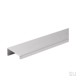 Zdjęcie produktowe uchwytu slim 4025 96 srebrnego metalowego