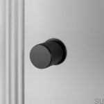 Zdjecie galki meblowej Door Knob czarnej