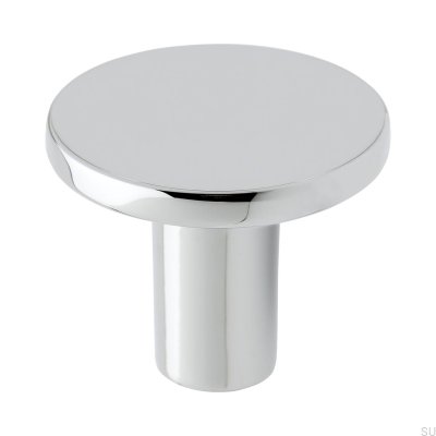 Maçaneta para móveis Lund Silver Cromo polido