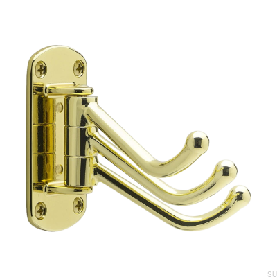 Cabide de parede Lyr Gold polido