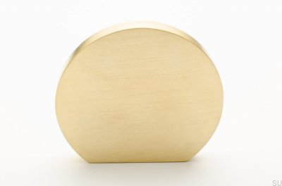 Botão para móveis Globe 50 Latão, escovado sem pintura