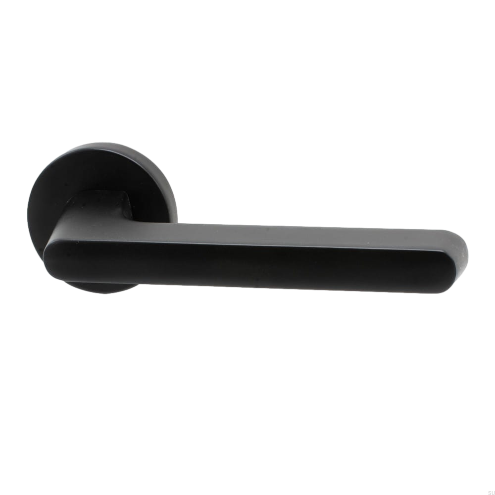 Klamka drzwiowa Tavira 30 Metalowa czarna zdjęcie