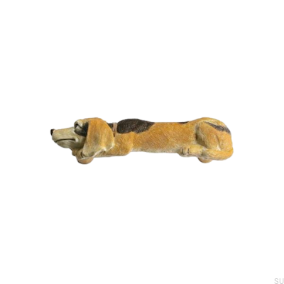 Puxador de móvel oblongo Hund Pies 64 Polyresin