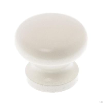 Botão para móveis 4460 40 Branco de madeira
