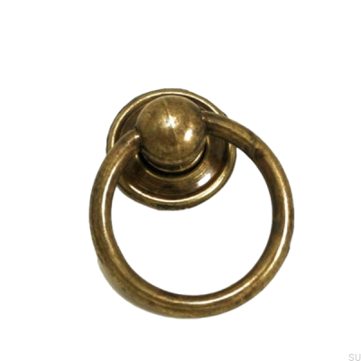Puxador redondo para móveis 5210 36 Bronze antigo