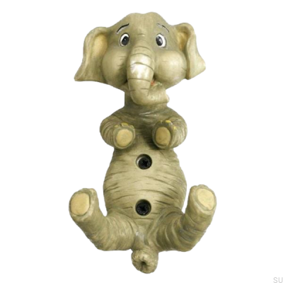 Suporte de parede Elefant Elephant Polyresin