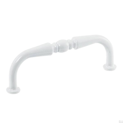 Puxador de móvel oblongo 8474 Branco