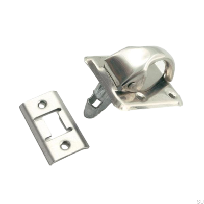 Puxador de móvel oblongo com fechadura 5181 Silver