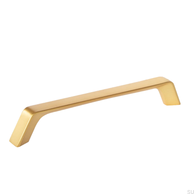 Puxador de móvel oblongo Frank 160 Gold Brushed