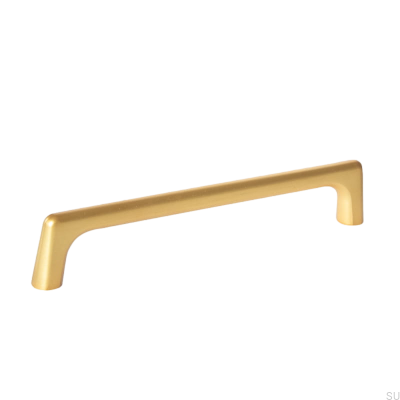 Puxador de móveis oblongo Studio 160 Gold Brushed
