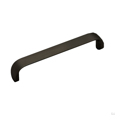 Puxador de móvel oblongo Time Care Metal preto