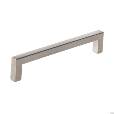 Puxador de móvel alongado 0143 128 Care Lacado Prata (aspecto inox)