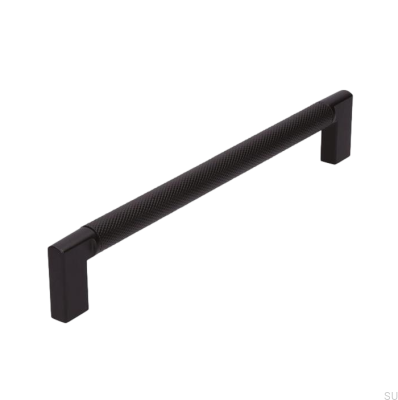 Puxador para móveis oblongo 2457 160 Metal Black